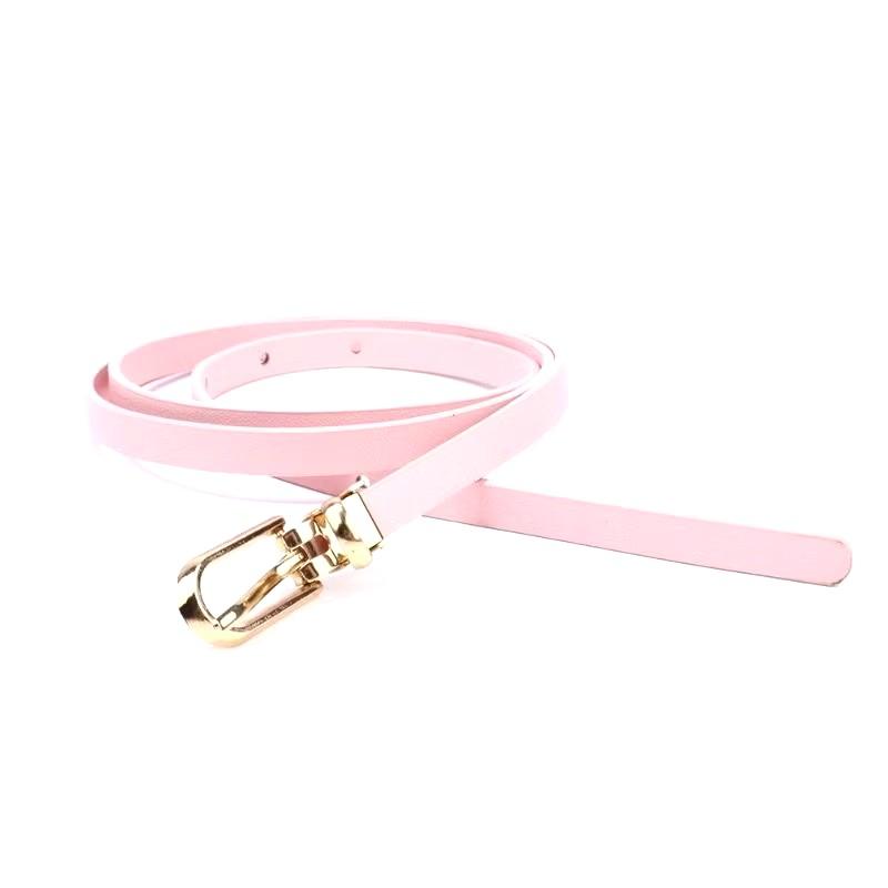 Product Introduction of Thắt lưng Da PU dây 1cm nhiều màu IB3 khóa đơn giản thanh lịch cho Nữ phong cách Dễ Thương 11