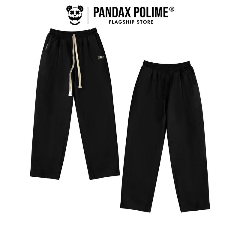 Quần baggy nam nữ Pandax polime , kaki pants unisex suông basic , quần ống đứng local brand Menswear Ong