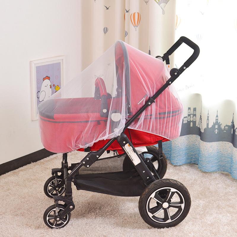 Product Introduction of 1PC Fashion Baby Stroller Insect Shield Net Infants Protection Mesh Mosquito Net Colorful Handmade Safe 22