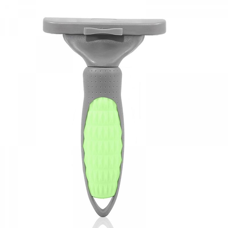 Pet Removal Hair Comb Cat Hair Removal Knife Pet Grooming Comb Hair Comb Dogs and Cats Hair Trimmer Knot Opening Knife Golden Retriever Hair Removal Knife Make your pet's hair nature.Silky and Healthy! 5