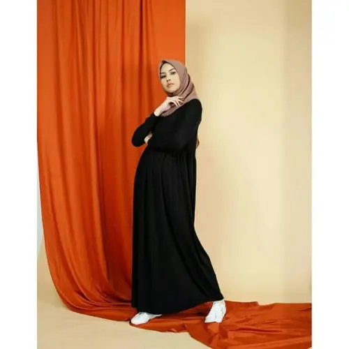 Dress Wanita Muslim Dauky Gamis Inner Dress Laudya 1