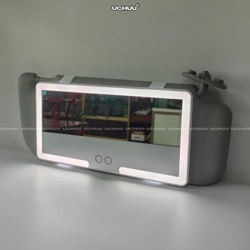 Product Introduction of Gương Trang Điểm LED Treo Ô Tô UCHUU Gương Có Đèn Gắn Che Nắng Xe Hơi Cảm Ứng Điều Chỉnh Độ Sáng 11