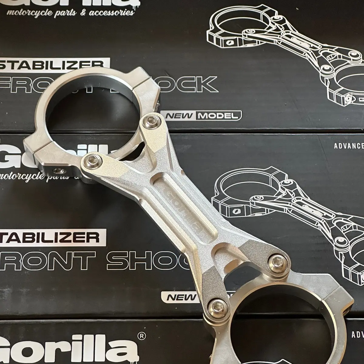 STABILISER SKOK DEPAN CNC AS 33 NINJA VIXION SCORPIO
