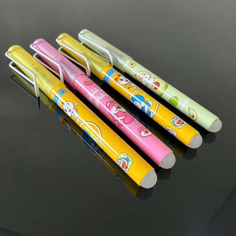 Bút Máy Xoá S03 , Cho HS Tiểu Học, Ngòi Mài 0.38mm Viết Êm Trơn Dùng Được Mực Ống Và Mực Bơm