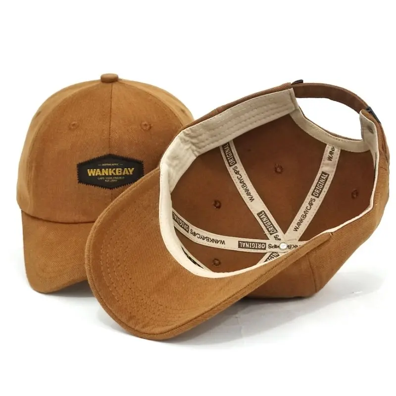 Topi distro - Topi Baseball cap - Topi  jeans washing WANKBAY 2