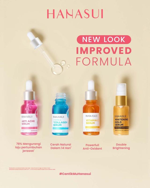 PAKET HANASUI Rangkaian Hanasui Flawless Glow 10 3
