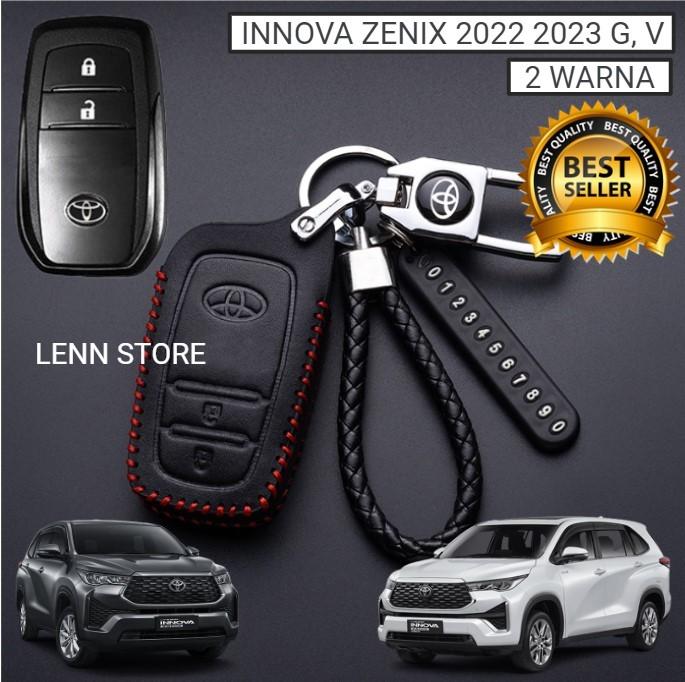 Cover Sarung Kunci Remote Kulit TOYOTA INNOVA ZENIX G/V 2022 2023 2024 ...