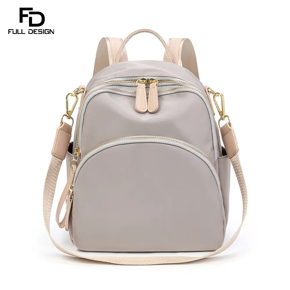 FULL DESIGN Min Backpack Sling bag School Bag Sekolah Women Nylon Convertible Cute Bagpack
