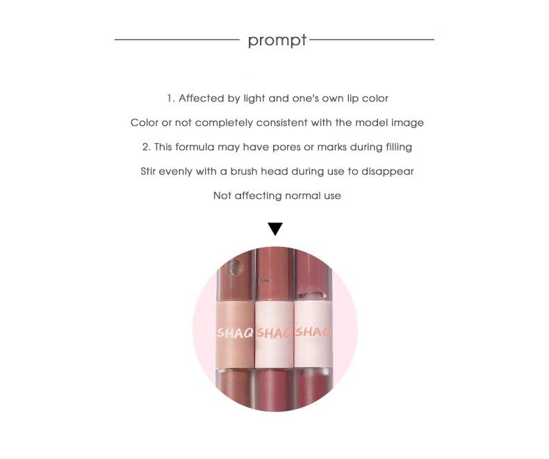 Product Introduction of Son Bóng Hai Đầu, Shaqinuo Youth Time, Lớp Hoàn Thiện Lì Dưỡng Ẩm, Môi Nước, Son Môi Làm Trắng, Không Dễ Dán, Thích Hợp Cho Bùn Môi Women Nữ Cosmetic Trang Điểm Mỹ Phẩm 10