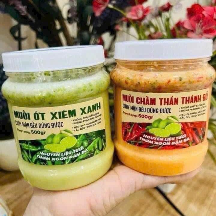 MUỐI CHẤM HẢI SẢN Thần Thánh Vị Chua cay Nồng 1