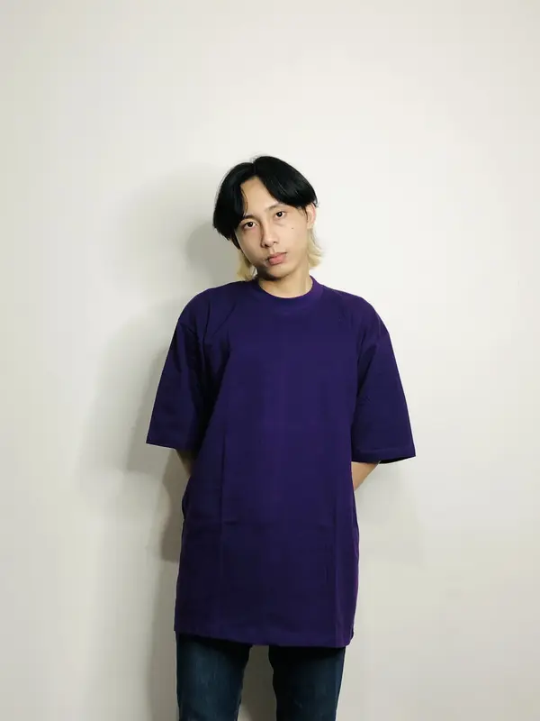 KAOS POLOS OVERSIZE COTTON COMBED 24S Lembut Nyaman Basic 7