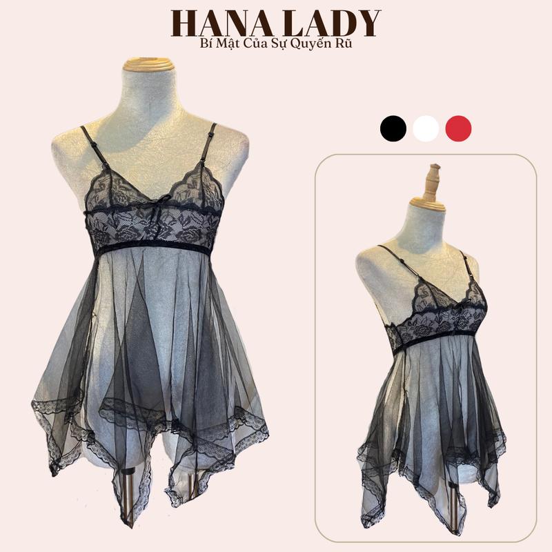 Váy ngủ ren mặc nhà VN012 tặng kèm quần chip