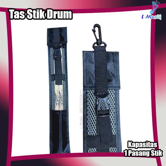 (1 PASANG) TAS STIK SOFTCASE STIK DRUM