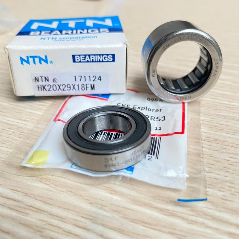 Bi đũa,bi 6902 bạc đạn puly nồi sau xe ga honda yamaha 7