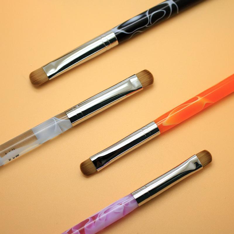Professional Nail Art Brush, Double Ended Nail Art Painting Brush, Nail Art Design Brush, Manicure Tool for Home & Salon Use, Christmas Gift 5