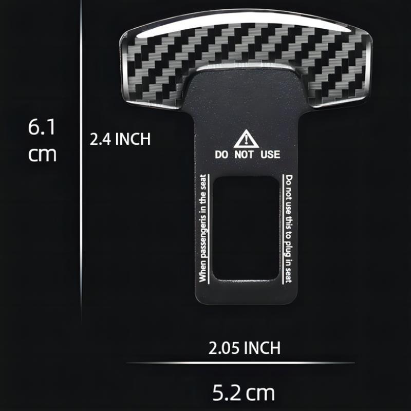 Car Seat Belt Buckle, Car Seat Belt Clip, Car Interior Accessories for Men & Women, Universal Car Interior Decoration Accessories 1