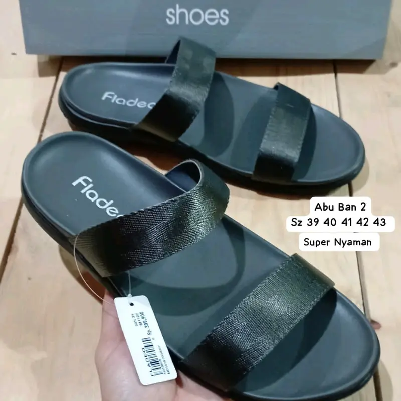 sendal cowok fladeo sloop brended matahari Sandal Pria Kasual 4