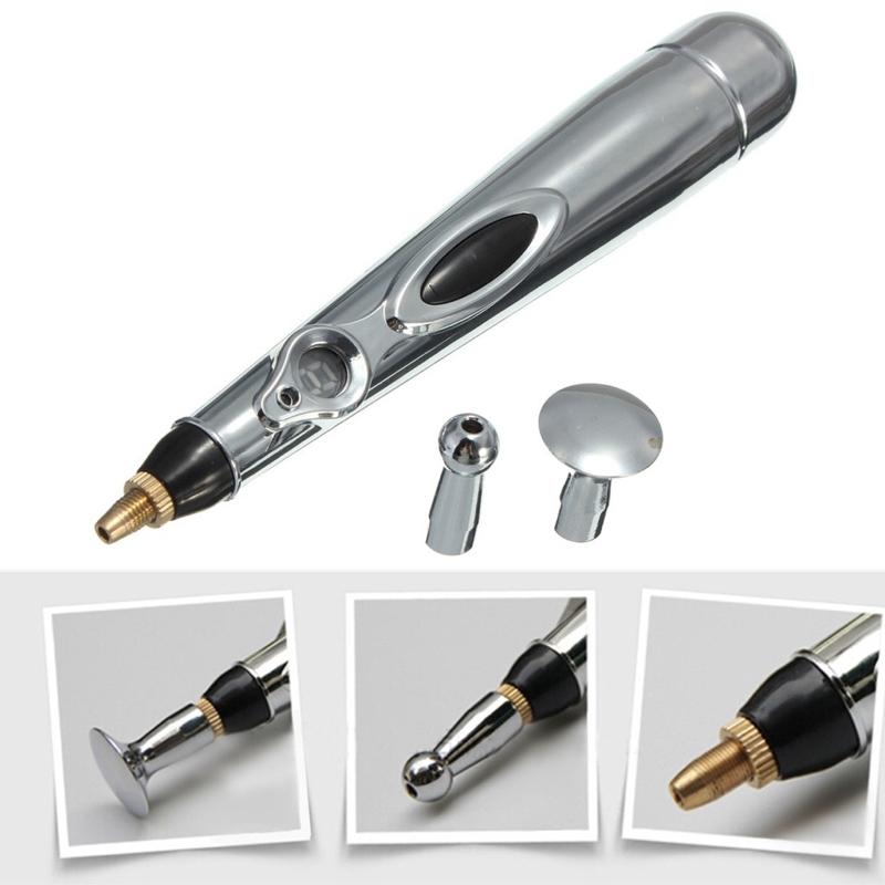 Product Introduction of ￼Bút Châm Cứu Bấm Huyệt Trị Liệu Xung Điện 3 Đầu Bút Day Huyệt Massage Pen W912 Hàng Cao Cấp 3
