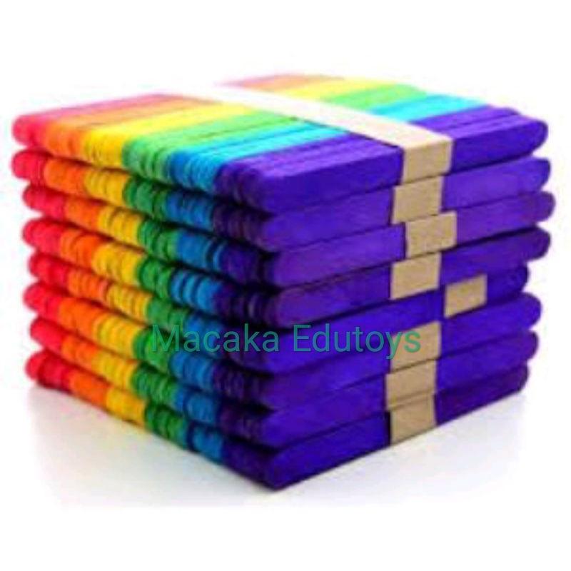 Stik es krim warna premium popsicle stick rainbow 0