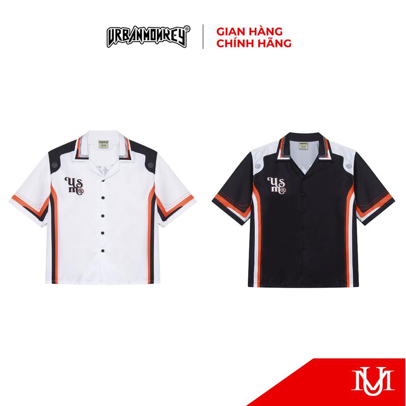Áo sơ mi URBAN MONKEY Alstoria Shirt Cotton Lạnh Form Boxy Nam Nữ 2 Phối Màu