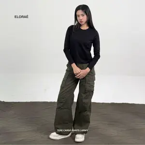 ELORAÉ Tere Cargo Pants Cotton Nylon | Celana Cargo Trekking Cepat Kering