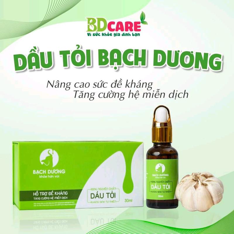 DẦU TỎI BẠCH DƯƠNG  - CHAI 30ML