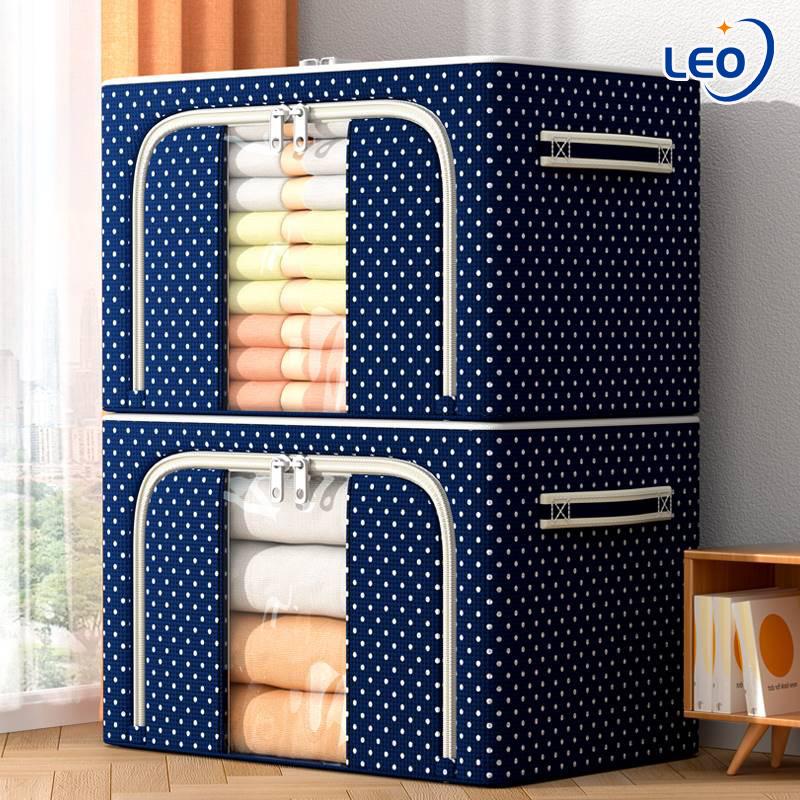 Hộp Vải Đựng Quần Áo Túi Vải KHUNG THÉP 150L túi đựng quần áo gấp gọn hộp chơi chăn màn hộp đựng đồ đa năng storage box chống ẩm cao cấp hộp lưu trữ túi đựng đồ quần áo nhỏ gọn
