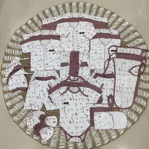 36 Pcs Paket Lahiran Lengkap Baju Bayi Celana Bayi Baru Lahir seri taro, Sartaki, Jumper, Popok Tali, Baby Gift Set -Juragan Legok Sarung Parsel