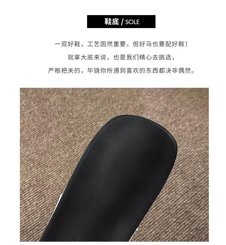 Product Introduction of 2024 Popular Roman Sandals Women's 2024 New Spring and Summer Toe Box for Outdoors Pumps Half Slippers Women's Slip-on Mules Shoes 4
