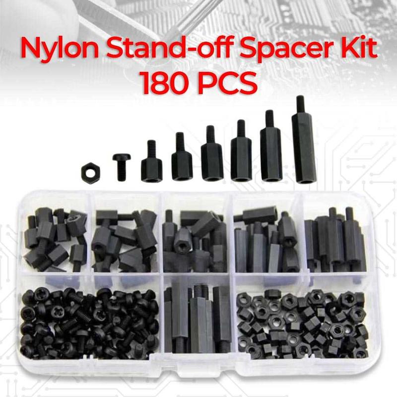 XHHD Set Stand-off Spacer Kit Nylon M3 180 PCS - M3 - Shop | Tokopedia