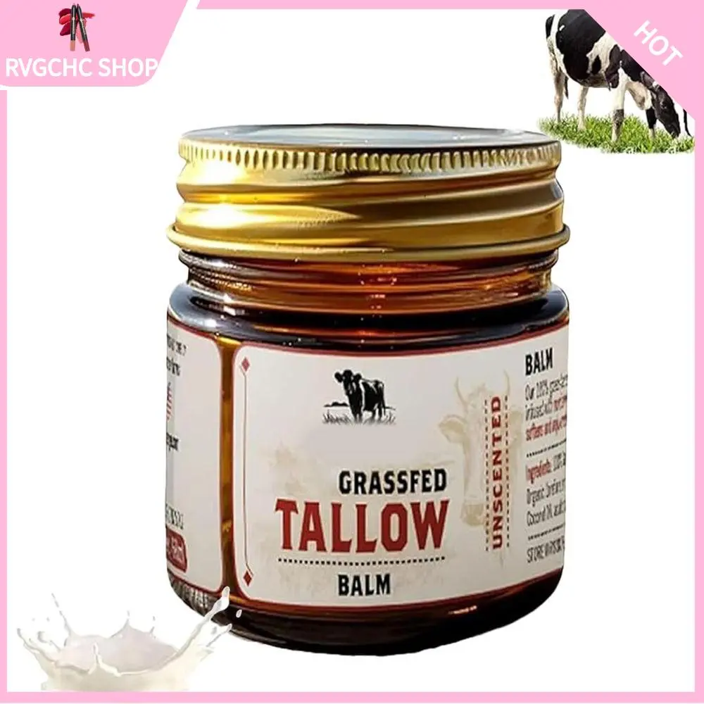 Kem Tallow, RVGCHC, Kem Dưỡng Ẩm, Dành Cho Da, Dòng Nguyên Chất, Kem Tallow Bò, Giảm Nếp Nhăn, Thích Hợp Cho Da Mặt, Kem Dưỡng Da Mặt, Được Chăm Sóc Bằng Cỏ Thịt Bò