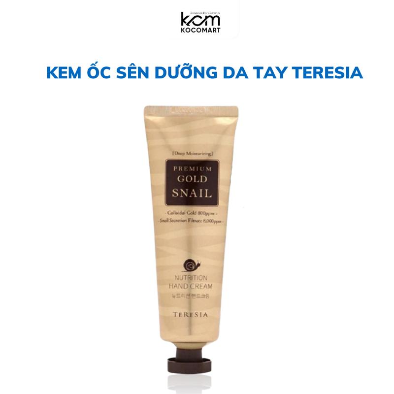 Kem dưỡng da tay TERESIA Nutrition Gold Snail Cream Nữ