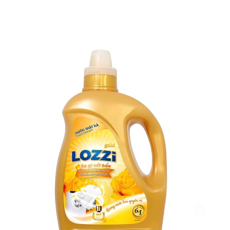 Nước GIẶT XẢ LOZZI hương nước hoa 3kg_Sạch thơm ngát_sạch tinh tươm áo quần_hương thơm ngát bền lâu Cho Bé 2