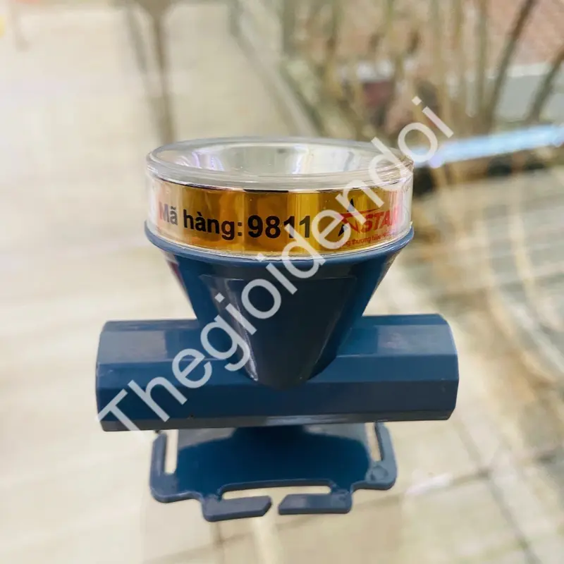 Đèn pin đội đầu chống nước- ánh sáng trắng- mã 9811 2