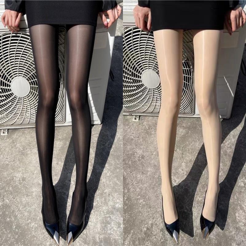 Quần Tất Trơn Màu Đen Thun Lưới DÀY DAI Cosplay Gợi Cảm Tất Ren Nữ Quyến Rũ La Perbra | V12 Women