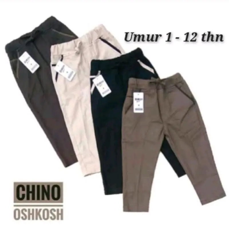 Paket Promo 4 Pcs Celana Panjang Anak 3 - 14 Tahun Celana Cowok Cewek Celana Polos Sd Smp Fashion 4