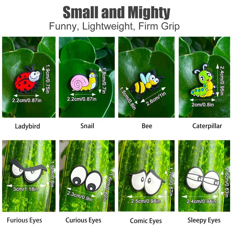 Creative Eye & Insect Pattern Plant Magnet, Decorative Funny Plant Pins for Garden Decor, Unique Gift Ideas for Women 2