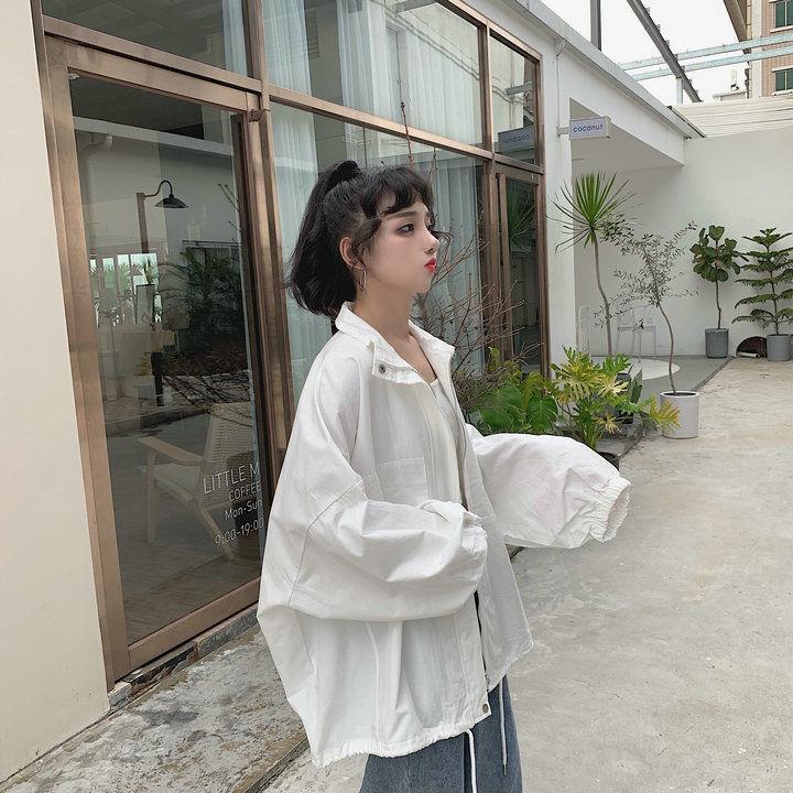 Product Introduction of เสื้อผ้ากันแดด หญิง เสื้อแจ็คเก็ตบางสำหรับฤดูร้อน สไตล์มหาลัยนักเรียน สไตล์เกาหลี ทรงหลวม สไตล์ผู้หญิงยอดนิยม สไตล์อิน อินเทอร์เน็ต คนดัง ท็อป Women Clothing 8
