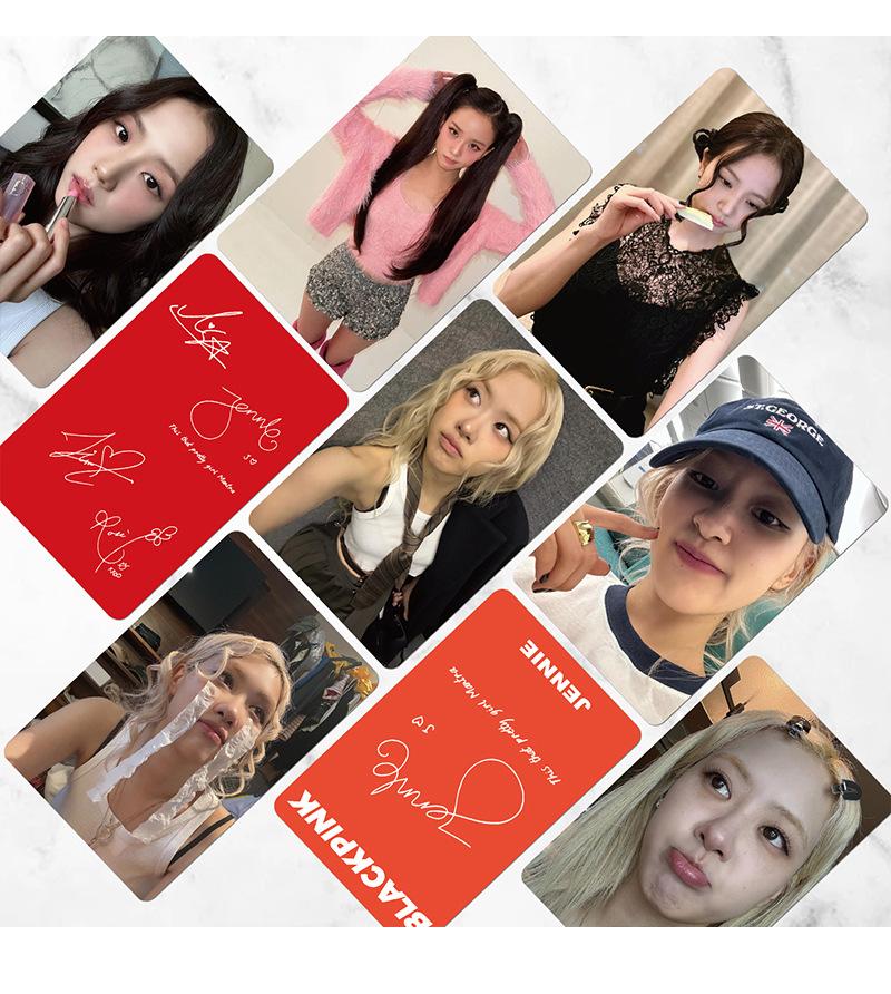 YANEN 55pcs Blackpink Group Lomo Cards K pop HD Selfie Collectible