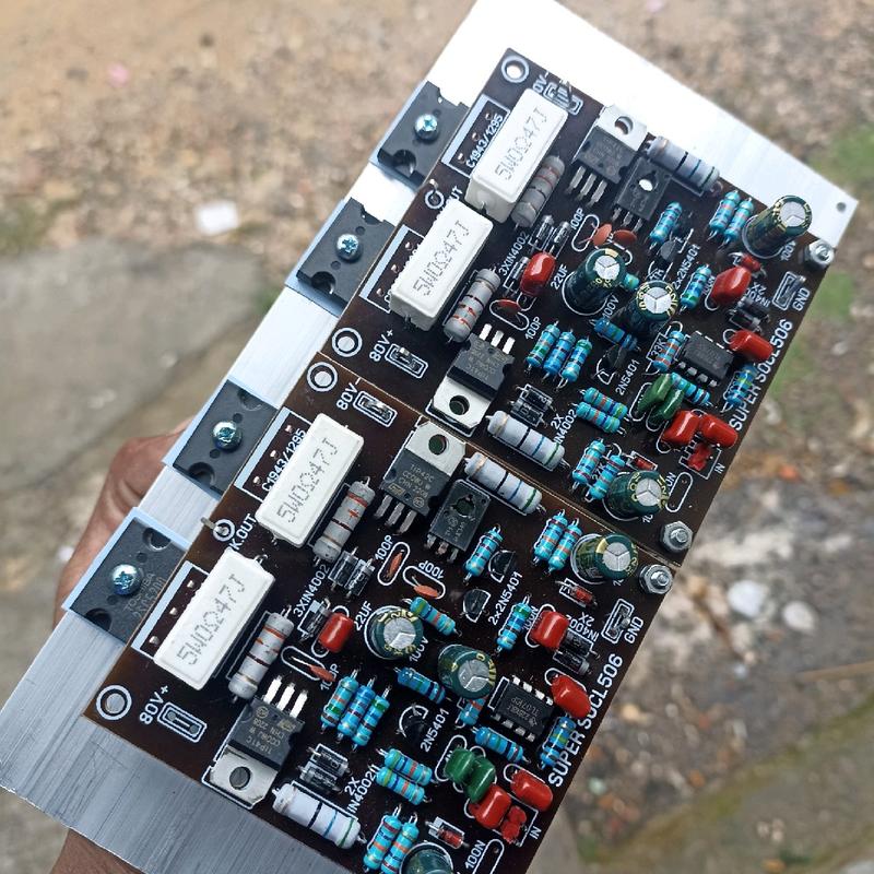 socl 506 stereo 2 set transistor final siap pakai 0