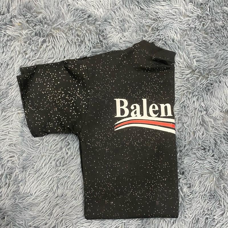 Áo phông balen nam nữ chất cotton co giãn 3
