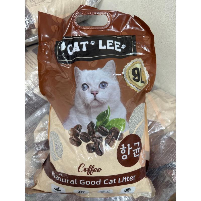 (Túi 9L) Cát vệ sinh cho mèo Hàn Quốc cao cấp Cát lee Cát vệ sinh vón cục khử mùi tốt cho mèo 9L 1