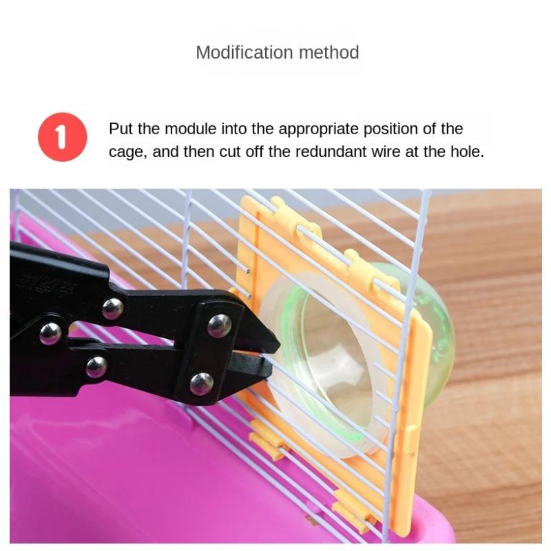 Product Introduction of 8 Pcs/set DIY Hamster Tunnel Toy Pet Sports Training Pipeline Transparent Runway Toy Pet Hamster Game for Small Animal Accessori 8