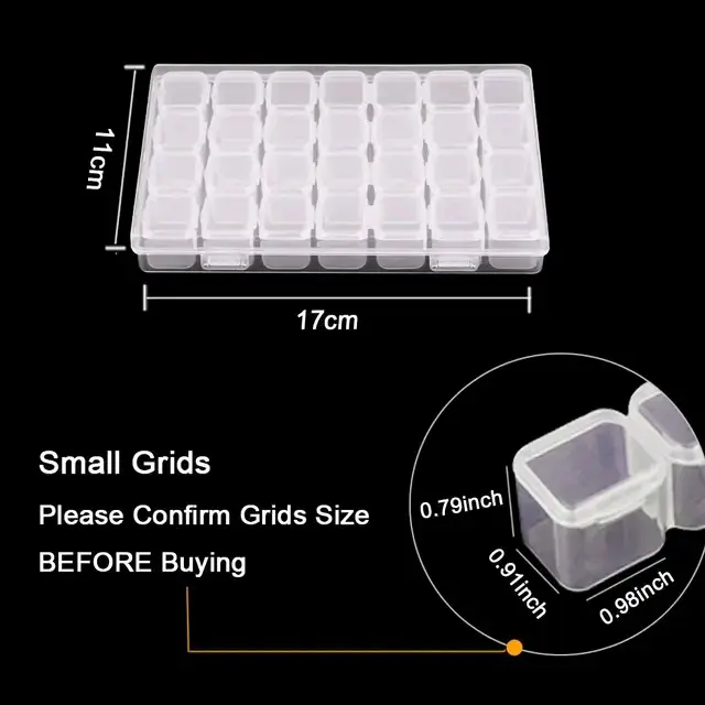 Kotak Penyimpanan Diamond Painting Storage Box Multifungsi Untuk Perhiasan 1
