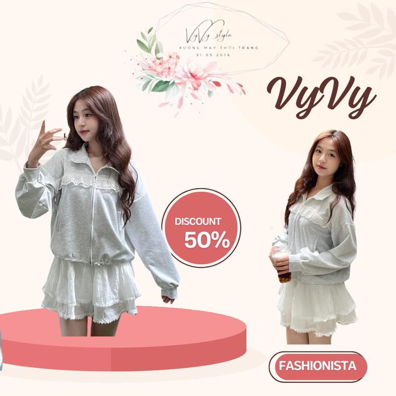 Áo Khoác Coquette Ren Nơ Dáng Ngắn Cổ Bẻ Nữ Jacket Women Top hoodie không mũ áo khoác nữ