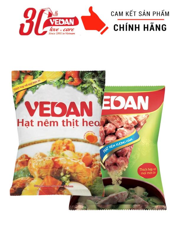  Hạt Nêm VEDAN 400g - Hương Vị Thịt Heo Xương Hầm 