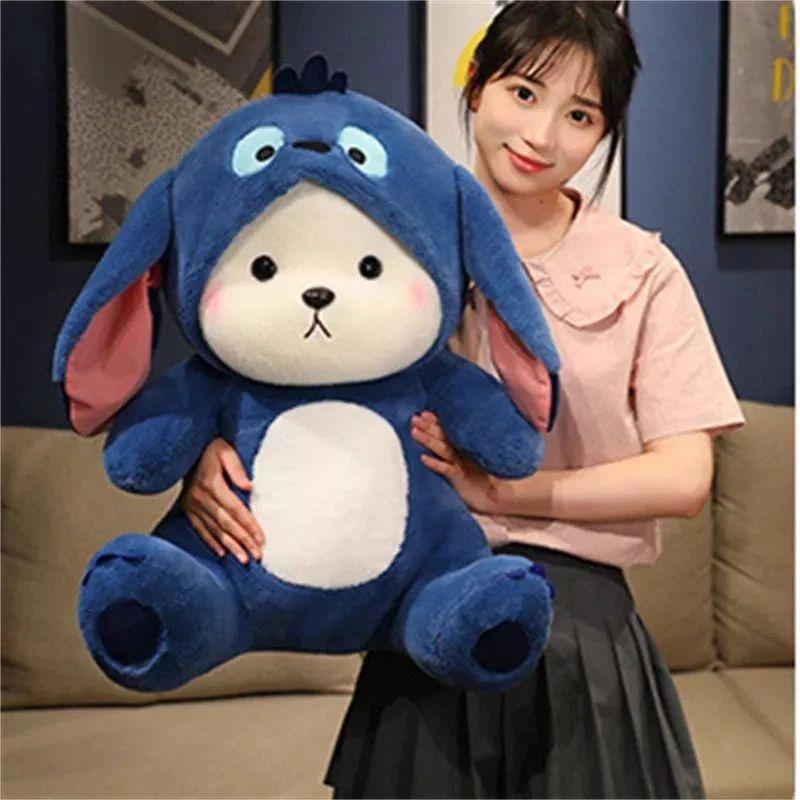 Product Introduction of 45 CM Teddy Bear Tales Lucu Cosplay Manyo Stich Lotso Boneka Plush Super Mewah Dolls Toys 1