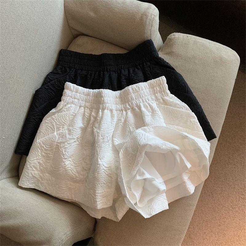 Product Introduction of Quần Thường Ngày Cho Nữ, Bộ Sưu Tập Mùa Xuân Và Mùa Thu, Thiết Kế Đẹp, Quần Đùi Xếp Ly Độc Đáo Quần Ống Rộng Cạp Cao Dáng Rộng Vừa Vặn, Mỏng, Thích Hợp Cho Mùa Hè 1