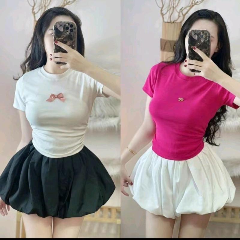 Quần đùi bí có  nhiều màu lưng chun co giản ms 84 Nữ Women