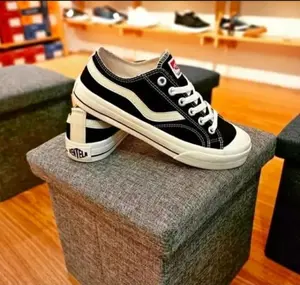 PROMO Sepatu Ventela New Public Black Natural Sepatu TERMURAH Casual Shoes Pria Sneakers Snekers